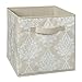 ClosetMaid 1841 Cubeicals Fabric Drawer, Natural Damask
