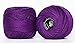 LE PAON 1000Y 8# 50g Mercerized Cotton Crochet Thread Balls Purple Pearl Cotton Knitting Yarn Balls for Crochet Hardanger Cross Stitch Friendship Bracelets 2 Balls (Color No.:550)
