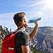 Thermo Tank Insulated Stainless Steel Water Bottle - Ice Cold 36 Hours! Vacuum + Copper Technology - 25 Ounce (Haze Blue, 25oz)