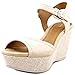 Clarks Womens Nadene Lola Leather Open Toe Wedge Sandals