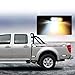 4PCS Ultra Thin Amber&White 4LEDs Warning Emergency Caution light Flash Strobe Light Bar Surface Mount For Car Van Truck Jeep Pickup,Motorcycle