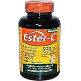 American Health Products - Ester C W/Citrus Bioflavonoids, 500 mg, 225 veg tablets