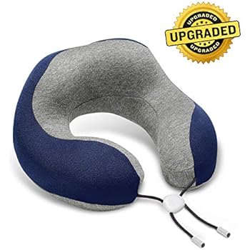 Amazon Com Phixnozar Travel Pillow 100 Memory Foam Neck Pillow