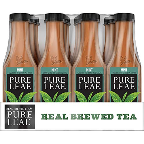 Pure Leaf, Iced Tea, Mint, Real Brewed Tea, 18.5 fl oz. bottles (12
