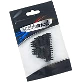 CableMod Classic Comb Kit Classic Series Cables (Black) | Works with CableMod Classic Cables. Trains Cables for a Neat Look. Precision Molded ABS. Won't Damage Sleeving.