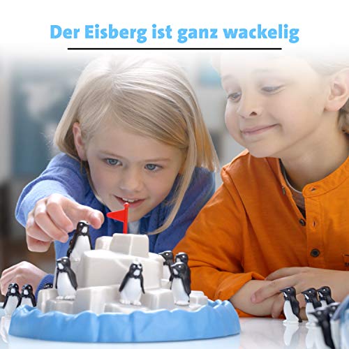 Ravensburger Kinderspiele 21325 - Plitsch Platsch Pinguin - großer Spielspaß mit Geschicklichkeitsfaktor für Kinder und… – Bild 3
