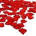 eBoot 1000 Pieces Silk Rose Petals Wedding Party Flower Favors (Red)