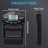 OSDUE Electronic Hand Dynamometer 396 lbs 180 kg Grip Strength Meter view 2