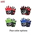Arltb Cycling Gloves Bike Bicycle Gloves Padded Fingerless Biking Gloves Mittens with Easy to Pull Ring Shock Absorb Lycra Breathable For Bike Riding BMX Bikes Mountain Bike Free Cycle Motorcycle Dirt