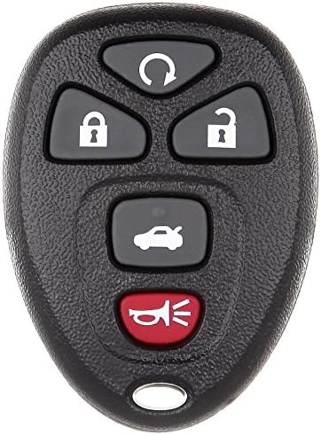 ECCPP 1x Replacement for Keyless Entry Remote Control Car Key Fob Shell Case for Buick Allure Lacrosse for 04-12 Chevy for Cobalt for Malibu for Saturn Aura Sky KOB GT04AA OUC60270A