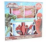 Spiderman Hot Cocoa Mug Set, Includes: 2 Mugs and 2 Nestle Cocoa Packets