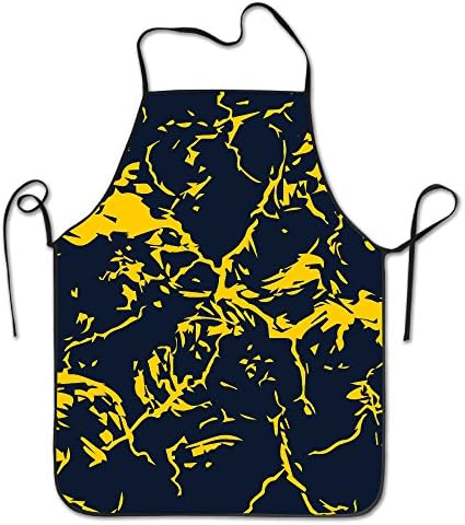 Camouflage Art Personalized Waist Adjustable Durable Apron Unisex Kitchen Cooking Comfortable Apron Grill Cooking Baking Crafting Chef Apron Commercial Restaurant Apron