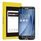 Asus ZenFone 2 Laser Screen Protector (ZE551KL / ZE550KL) [.3MM / 2.5D HD Tempered Glass], SPARIN [Easy + Re-Install] [No Bubble] Touch Sensitive Protector for Asus Zenone 2 Laser 5.5