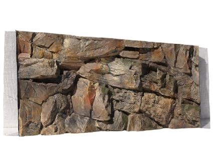 Aquarium Rückwand 3D Felsen 100x40 bei Robizoo