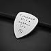 Dad Gift for Father's Day - I Couldn't Pick a Better Dad Guitar Pick, Stainless Steel Inspirational Dad Gifts from Daughter Son, Christmas Birthday Gifts for Dad
