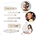 Pearl Hair Clips for Women Girls - 7PCS Set Fashion Sweet Artificial Pearl Hair Barrettes Hair Clips for Daily Party Wedding