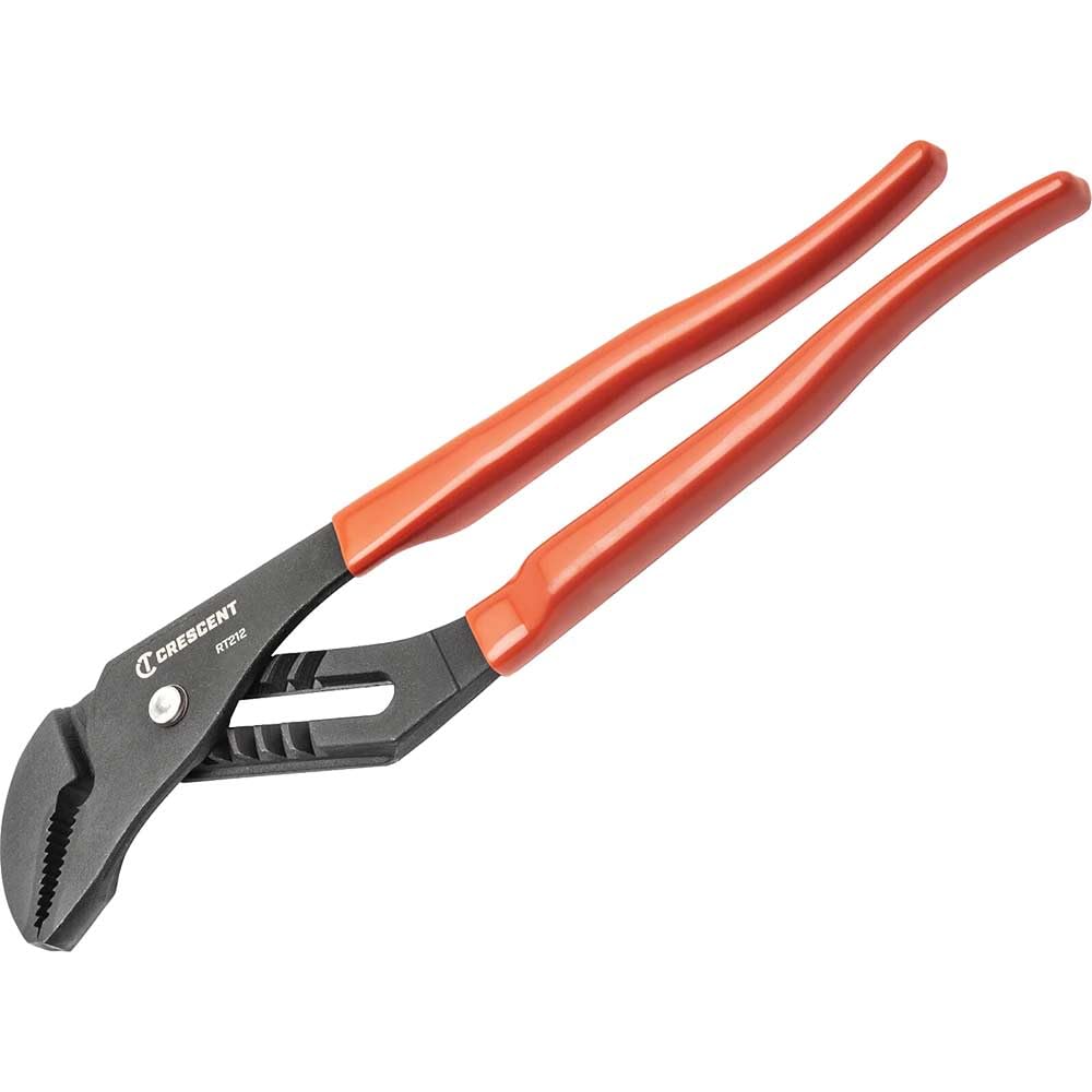 Crescent RT27CVN Tongue and Groove Pliers with Straight Jaw, 7"/177.8 mm, Black Oxide