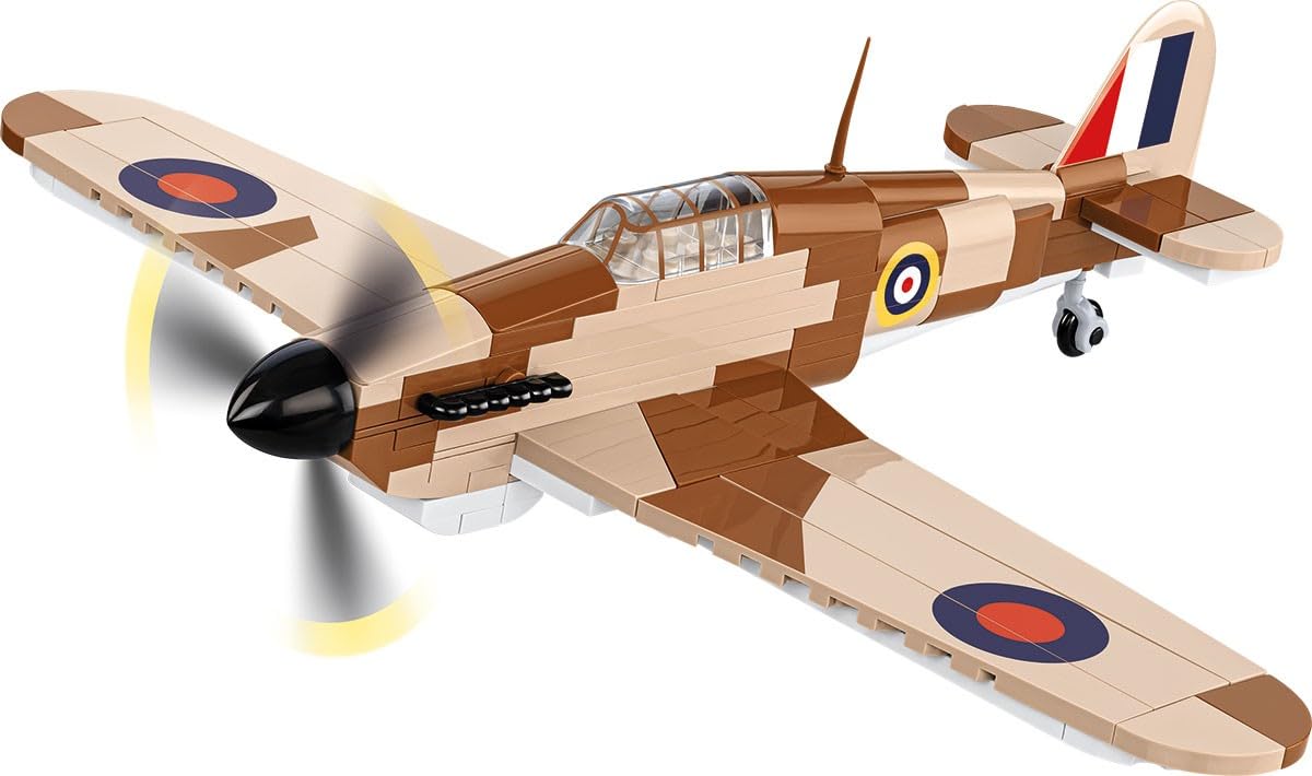 COBI Hawker Hurricane Mk. I, 8 inches x 10 inches x 3.5 inches