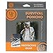 Survival Gear Poncho w/ Bonus of 3 Printable Survival Guides , Mylar & Reflective