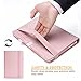 Asus Transformer Mini T102HA Case-Premium PU with Hand Strap, Card Slots,Ultra Slim Magnetic Smart Cover Case for ASUS 10.1” Transformer Mini T102HA-D4 -GR 2 in 1 Touchscreen Laptop (Pink)
