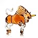 The Wine Savant Charging Bull Decanter, El Matador, Wall Street Bull, Charging Head Forward Animal Bullfighter Liquor Decanter Made For Bourbon, Whiskey, Scotch, Zodiac Shape Clear 1000ml Dispenser