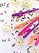 Bachelorette Party Supplies - 30 Straws, Confetti Pack and Bride Tattoo Pack - Perfect for Fun Bridal Party Decoration