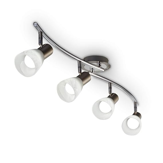 LED Decken-Strahler I 3-flammig I drehbar I schwenkbar I inkl. 3x 5 W LED Leuchtmittel l Decken-Lampe I E14 I IP20