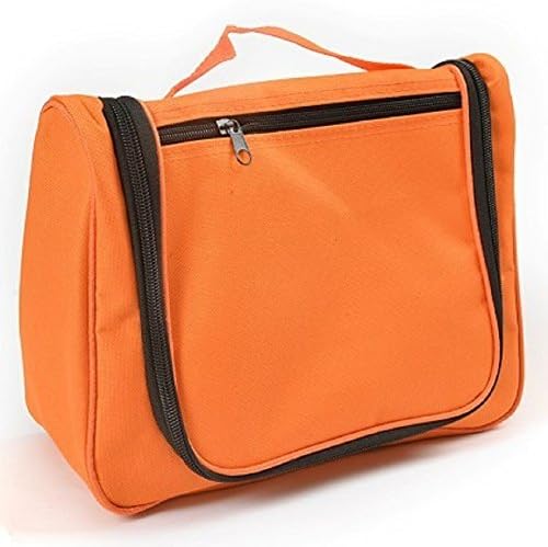 Urmiss Men Toiletry Bag Makeup Organizer Cosmetic Bag Portable Travel Kit Organizer Storage Pack Case Bathroom Storage with Hanging for Business, Vacation, Household, Travelling, Work