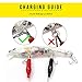 TRUSCEND Bass and Trout Fishing Lures,Twitching Lures Rechargeable LED Slowing Sinking Baits with Mustad Hooks Freshwater and Saltwater,Minnow Jerkbait Crankbait