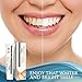 Activated Charcoal Teeth Whitening Toothpaste - Natural teeth whitener - Fluoride Free - Mint Flavor - 105g