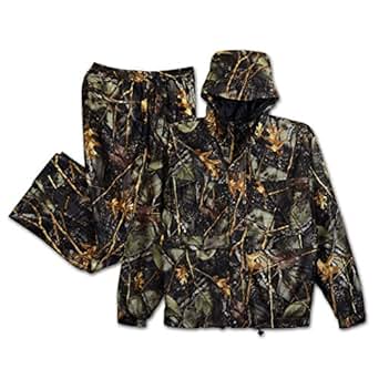 Amazon.com: Waterproof Breathable Big Mens Camo Rain Suit ...