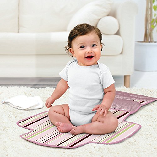 Munchkin Designer Diaper Change Kit, Pink/Brown Pricepulse