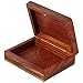 Indian Elephant Jewelry Holder - 4.5 x 3.25 x 1.25 Inch Small Wood Box - Jewelry Boxes for Necklaces