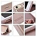 Nouske Smart Touch Case S-View Window Flip Cover/Magnetic Closure/Stand/TPU bumper/360 Protection for 5.5 inch iPhone 6 Plus/6S Plus, Gold