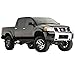 Fender Flares Compatible With 2004-2015 Nissan Titan, Pocket Rivet Style ABS Smooth Wheel Cover Protector Vent Trim by IKON MOTORSPORTS, 2005 2006 2007 2008 2009 2010 2011 2012 2013 2014