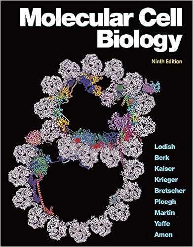 Molecular Cell Biology 842581 Lodish Harvey Berk Arnold Kaiser Chris A Krieger Monty Bretscher Anthony Ploegh Hidde Martin Kelsey C Yaffe Michael Amon Angelika 9781319208523 Amazon Com Books