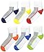 Jefferies Socks Big Boys' Boy Performance Tech Quarter 6 Pair Pack, Multi, Medium