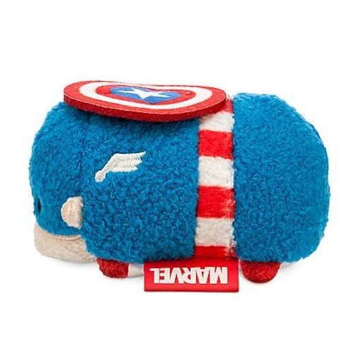 Disney Captain America ''Tsum Tsum'' Plush - Mini - 3 1/2'' - Image 3