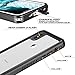SPIDERCASE iPhone X/iPhone Xs Waterproof Case, Dustproof Snowproof Shockproof IP68 Certified Waterproof iPhone X/iPhone Xs Case with Built-in Screen Protector for iPhone X/iPhone Xs