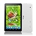iRULU eXpro X1 Plus 10.1 Inch Quad Core Google Android 5.1 Lollipop Tablet PC, 1GB RAM, 8GB Nand Flash, 1024x600 Resolution, WiFi, Bluetooth4.0(Black Front and White Rear)