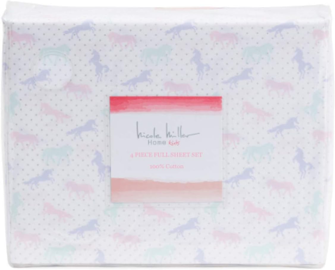 nicole miller unicorn bedding