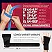 B2FIT PRO Crossfit Gloves with Wrist Support - Ventilated Weight Lifting Gloves with Genuine Leather Palm for Strong Grip - Gym Gloves for Men & Women - Ideal for Weightlifting Workout (Black, S)