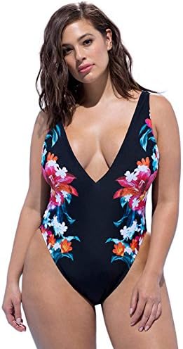 Tropiculture Women's Ashley Graham x Swimsuits For All Valiente Swimsuit 8 Multi