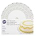Wilton Show-N-Serve 12-Inch Lace Doily Cake Circles, 8-Count - Round Cake Boards
