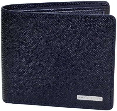 Hugo Boss Wallet In Dark Blue Leather BOSS6944