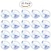 YOOFOSS 20 PCS Clear Table Corner Guards Edge Protector with Smile Shape for Home Baby Safety