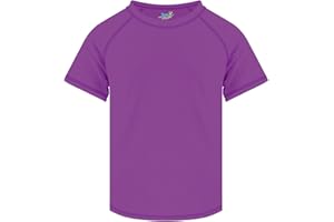 Semois Boys Rash Guard Swim Shirt Short Sleeve Swimwear Toddler Kids Youth Rashguard Water Shirt UPF+ 50 Quick Dry Shirt