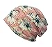 Qiabao Womens Printed Slouch Chemo Beanie Cap Hat for Cancer Patients