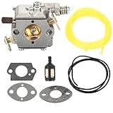 Harbot Carburator Fuel Line Repair Gasket Kit for Tecumseh 640347 640347A TM049XA TC200 TC300 Strikemaster Jiffy Ice Auger 50667 2-Cycle Engine