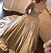 BessDress Bateau Long Sleeves Prom Dresses Satin Lace Evening Party Ball Gown BD282